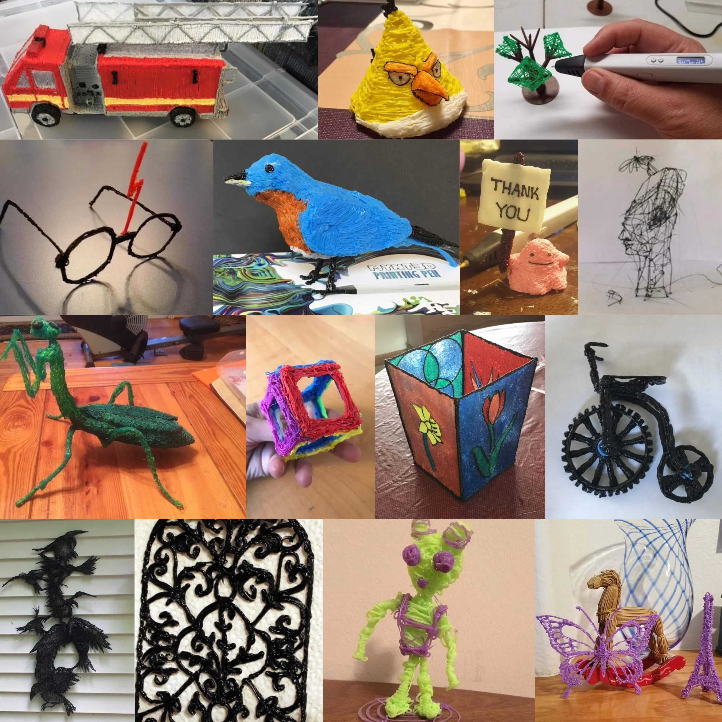 MYNT3D Stylo 3D d'impression Professionnelle avec écran OLED