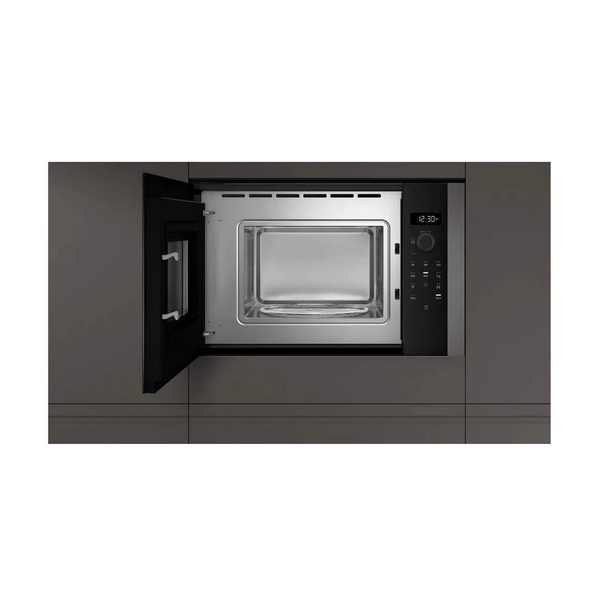 Micro ondes mono fonction Neff HLAGD53G0 gris graphite