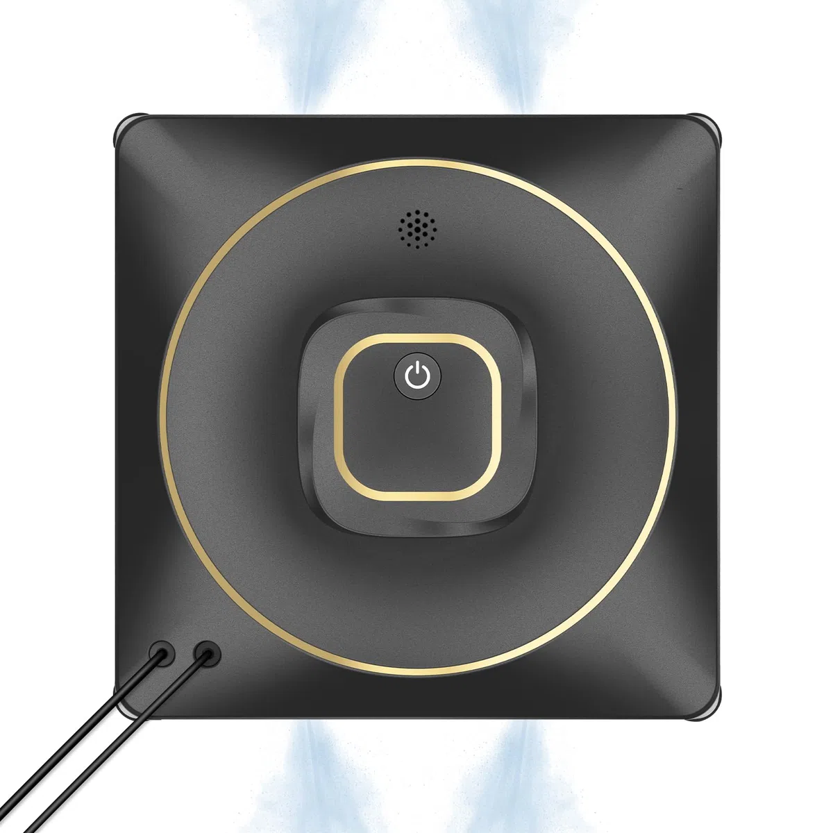 Robot Laveur de Vitre avec Changement de Langue, Robot Nettoyeur de Vitres avec 4 Buses à Ultrasons, Aspiration 8000pa, 4 Modes de Nettoyage, Adapté à Toutes les Surfaces Lisses