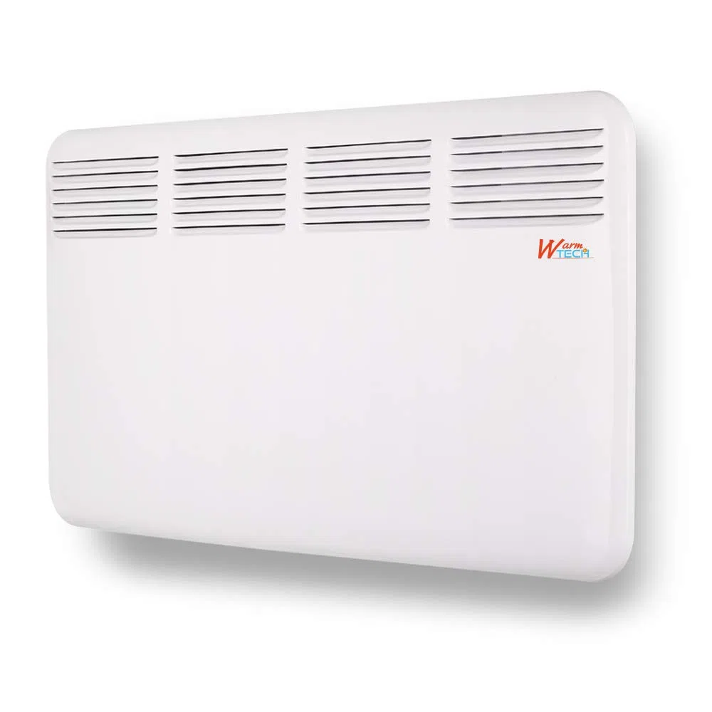 Chauffage mural 2000W - 4 modes - Thermostat électronique - Timer 24H - Warm Tech