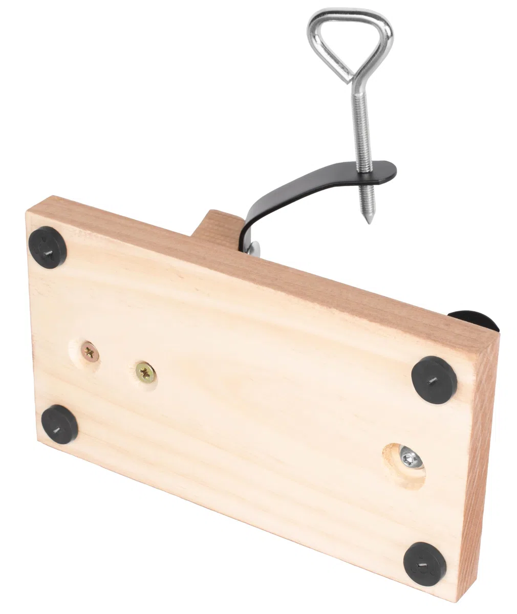 Support à jambon pour centres de jambon - Planche à découper en bois naturel pour jambon serrano et ibérique durci désossé, base antidérapante stable, support à jambon avec ajustement sûr