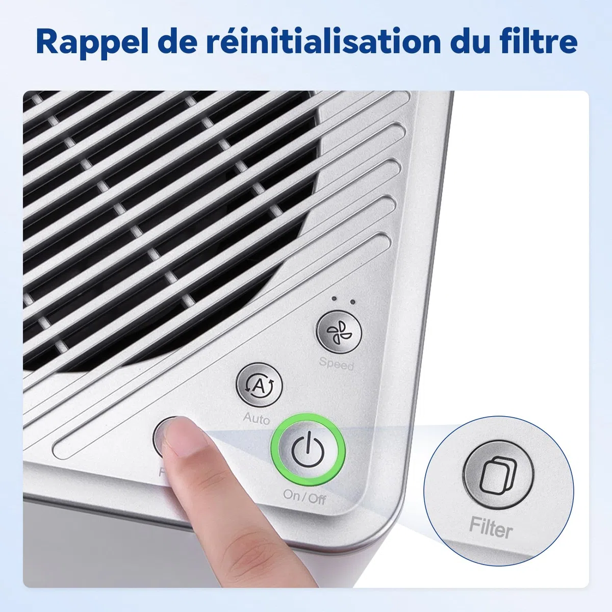 ELEGOO Mars Mate Purificateur d'air avec filtre à charbon actif adapté aux imprimantes 3D LCD Saturn 3 Ultra Mars 4 Ultra Taille de 210 mm x 247 mm x 410 mm