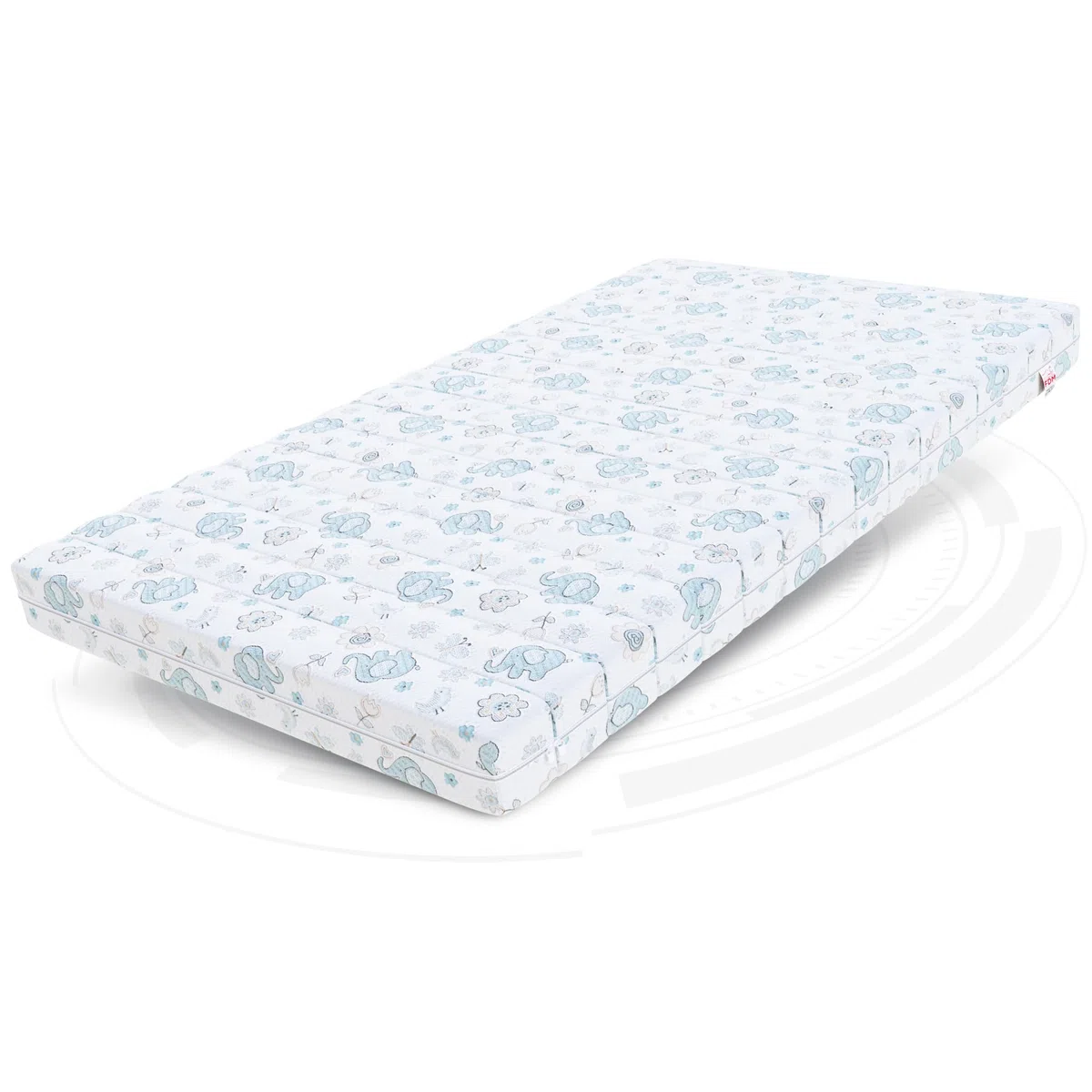 FDM Melody Matelas 90 x 180 cm Mousse à Mémoire de Forme Épaisseur 10 cm Fermeté H3 Matelas à Deux Faces Oeko-TEX Hypoallergénique Housse Lavable Dumbo