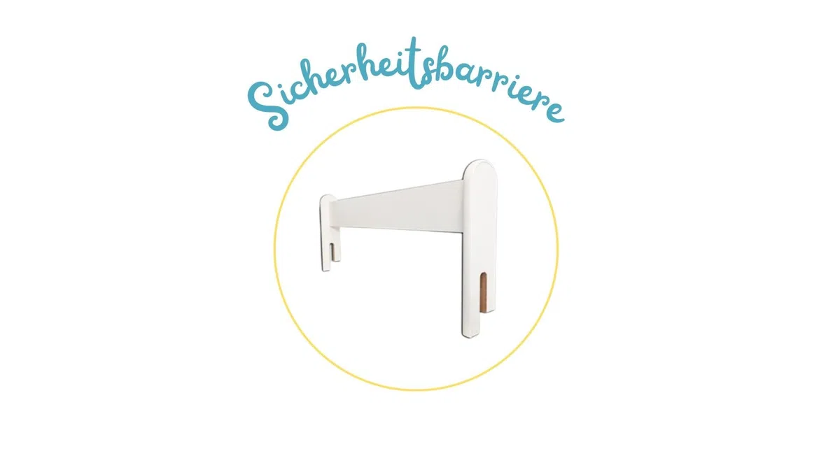 Happy Babies Happy - Lit pour enfant, avec protection anti-chute et tiroir de lit, pour fille, 160 x 80 cm, avec matelas de 80 x 160 cm, blanc et rose