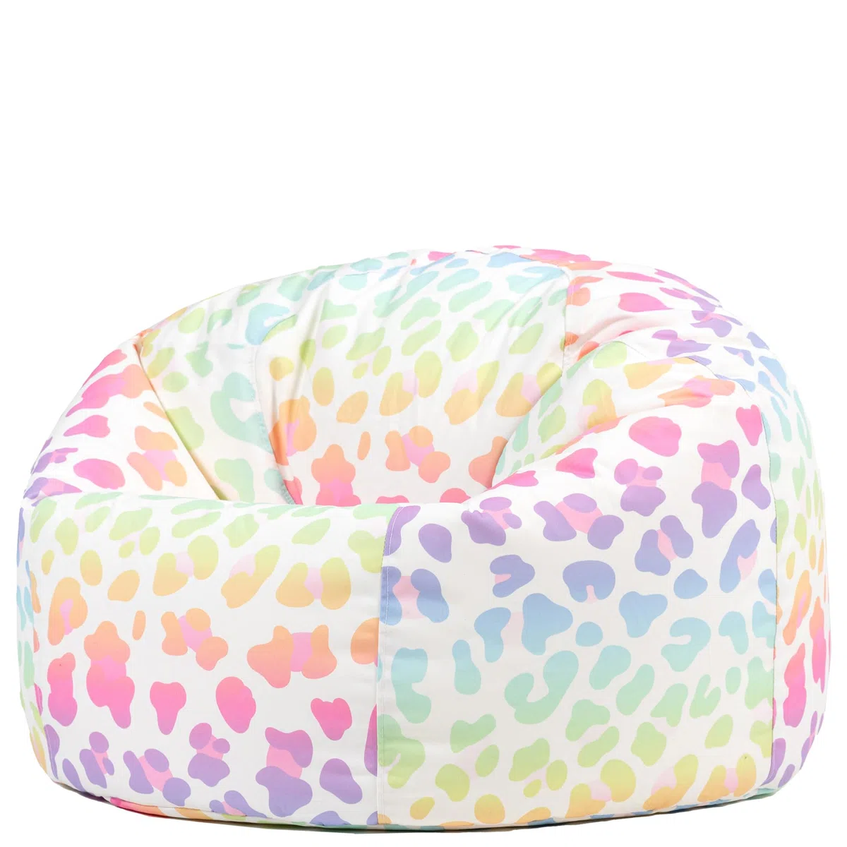 Icon Léopard Pouf Enfant, Collection Imprimée, Pouf Poire Ado avec Remplissage, Chaise Enfant, Fauteuil Chambre, Meuble Chambre, Meuble Salon