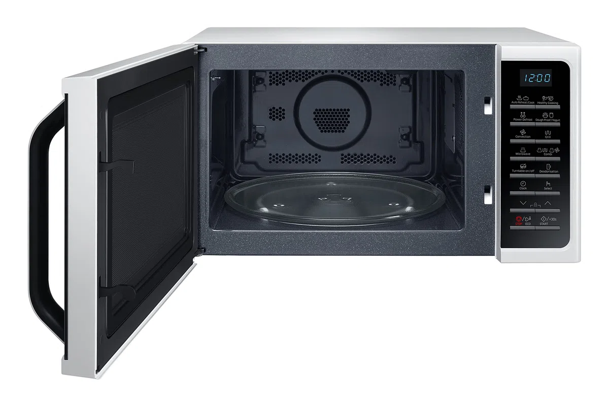 Samsung Four à micro-ondes combiné SmartOven MC2BH5015AW/ET, cuisson ventilée, Fresh Menu, Micro-ondes + Grill 900 W + 1500 W, 28 L, 52 l x 31 h x 47 cm, blanc