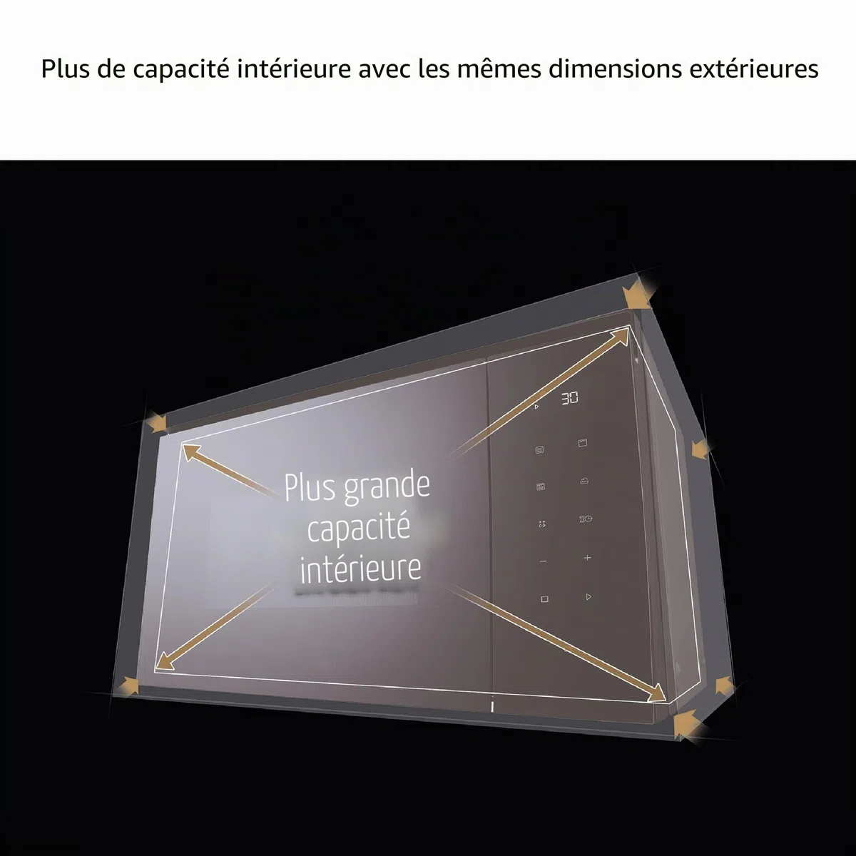 Micro-ondes Encastré LG MGBZ2593F 25L avec Grill 900W