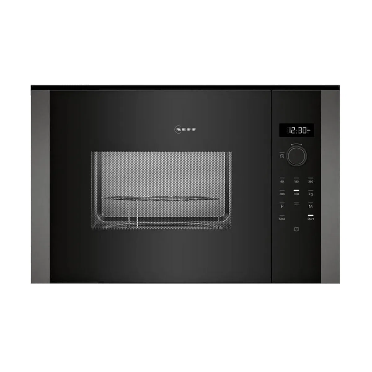 Micro ondes mono fonction Neff HLAGD53G0 gris graphite