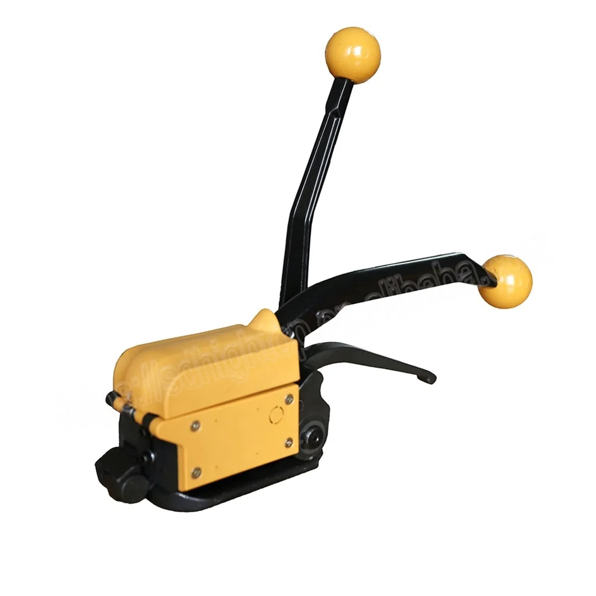 Haute précision Outil de cerclage manuel en acier A333 sans boucle Machine de cerclage en acier portable sans joint for feuillard en acier de 13/16/19 mm Avec une large gamme d'applications(13mm)
